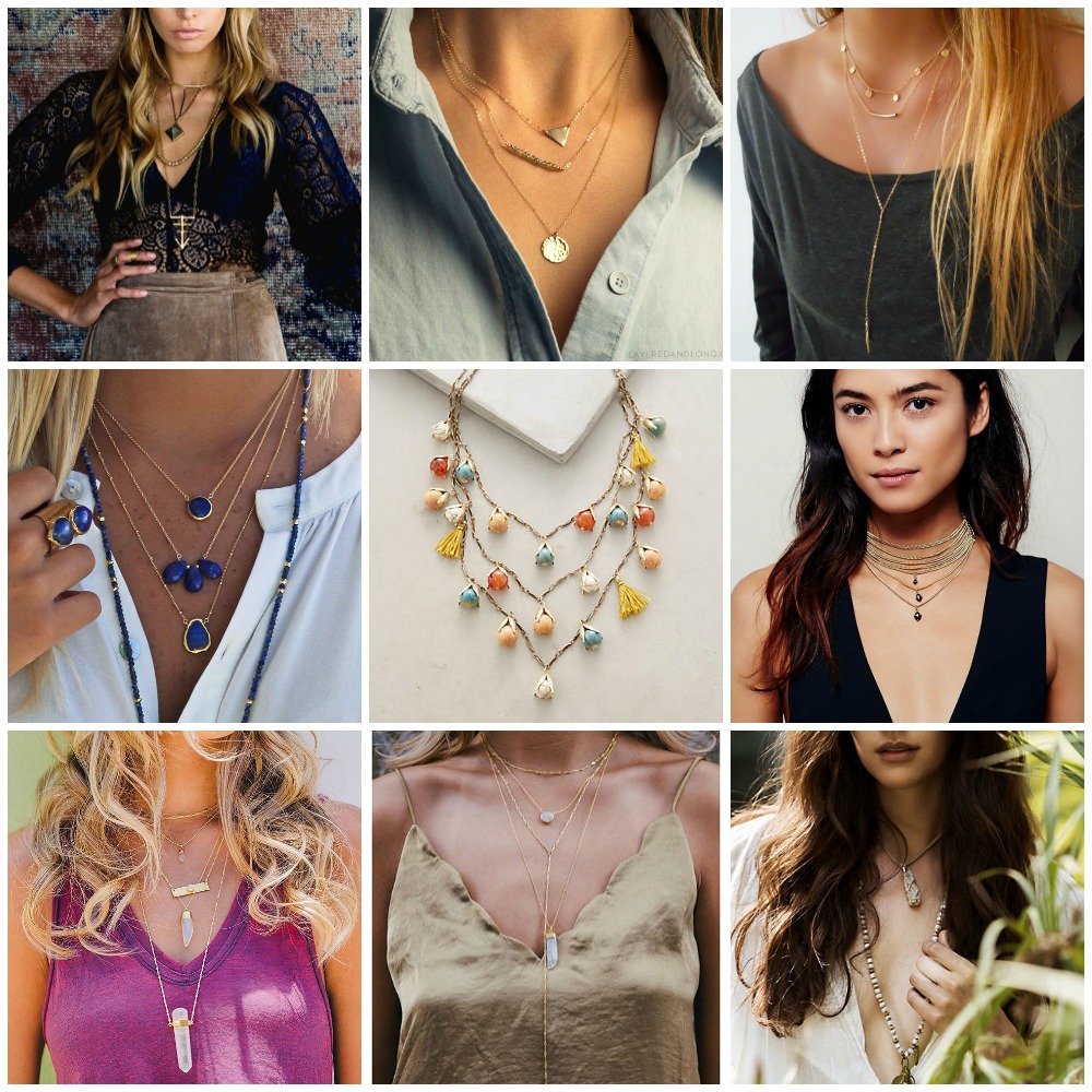 Layered Necklaces That Are On Trend